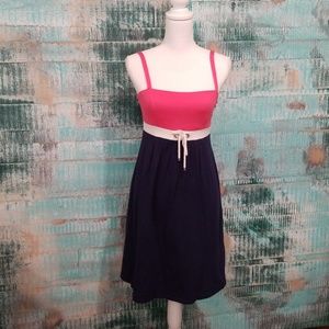 Lilly Pulitzer Color Block Cotton Sleeveless dress